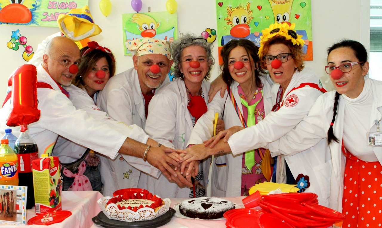 Compleanno degli Operatori del Sorriso in Pediatria d’urgenza