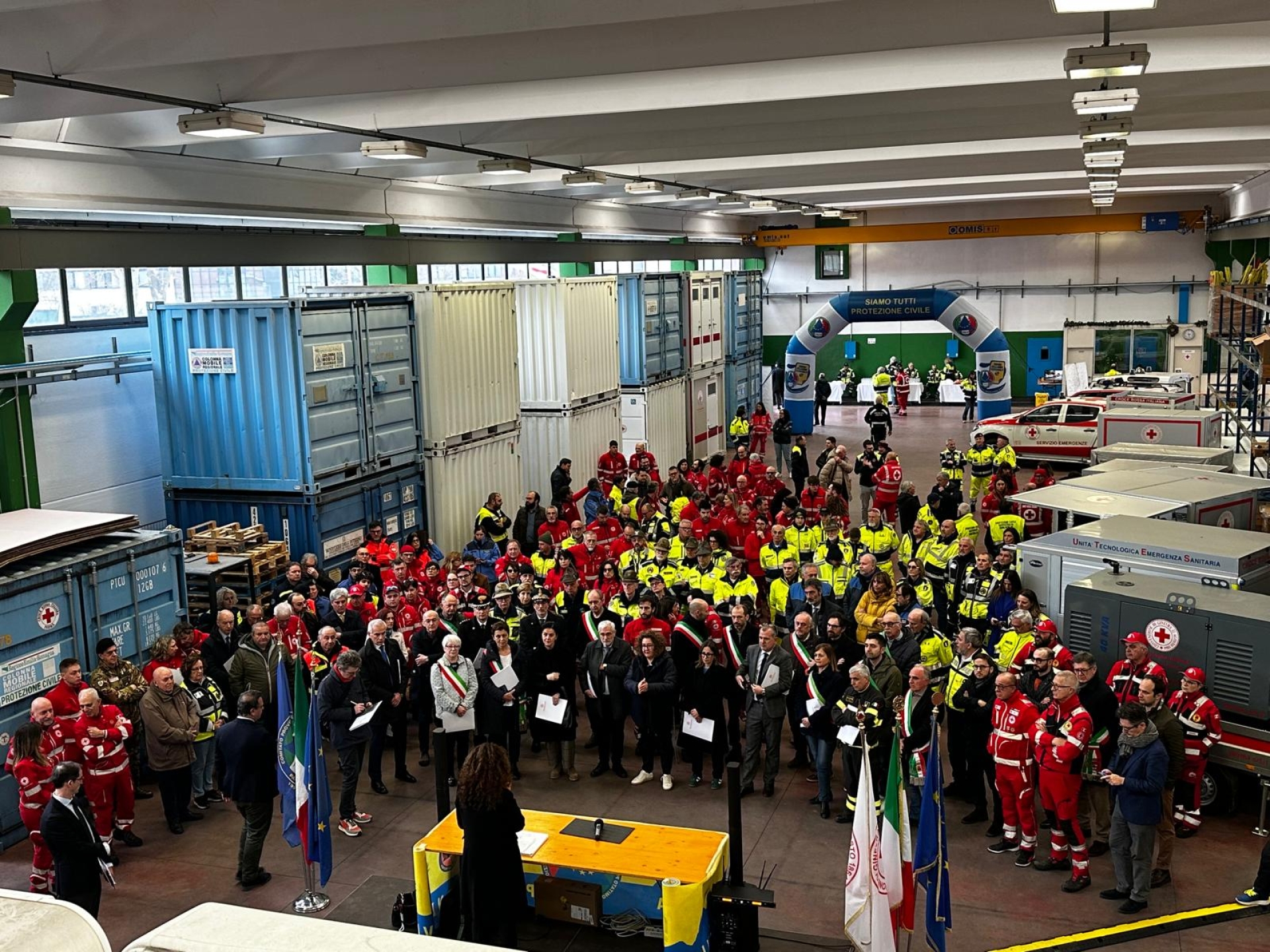 Inaugurato il nuovo Polo Logistico di Protezione Civile