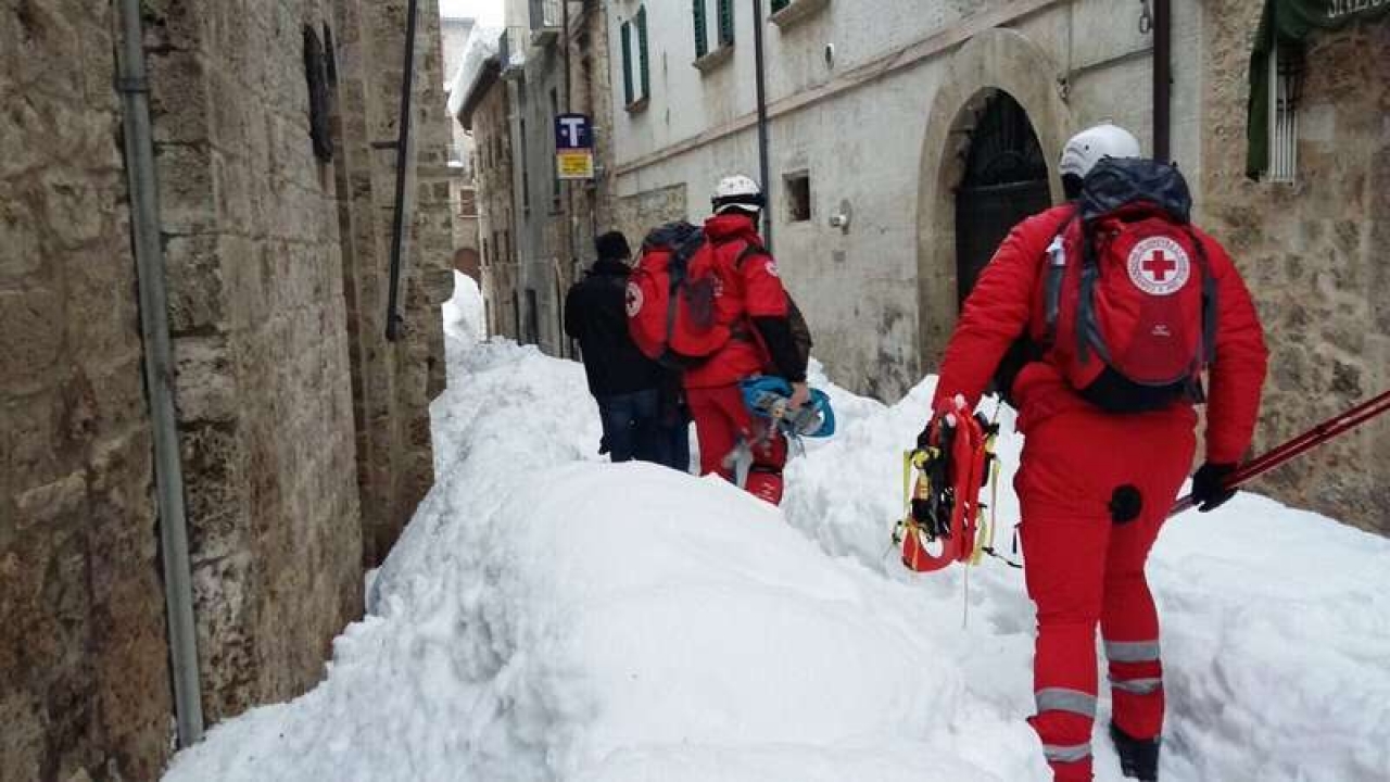 Emergenza Centro Italia: continua senza sosta l&#039;impegno di Croce Rossa