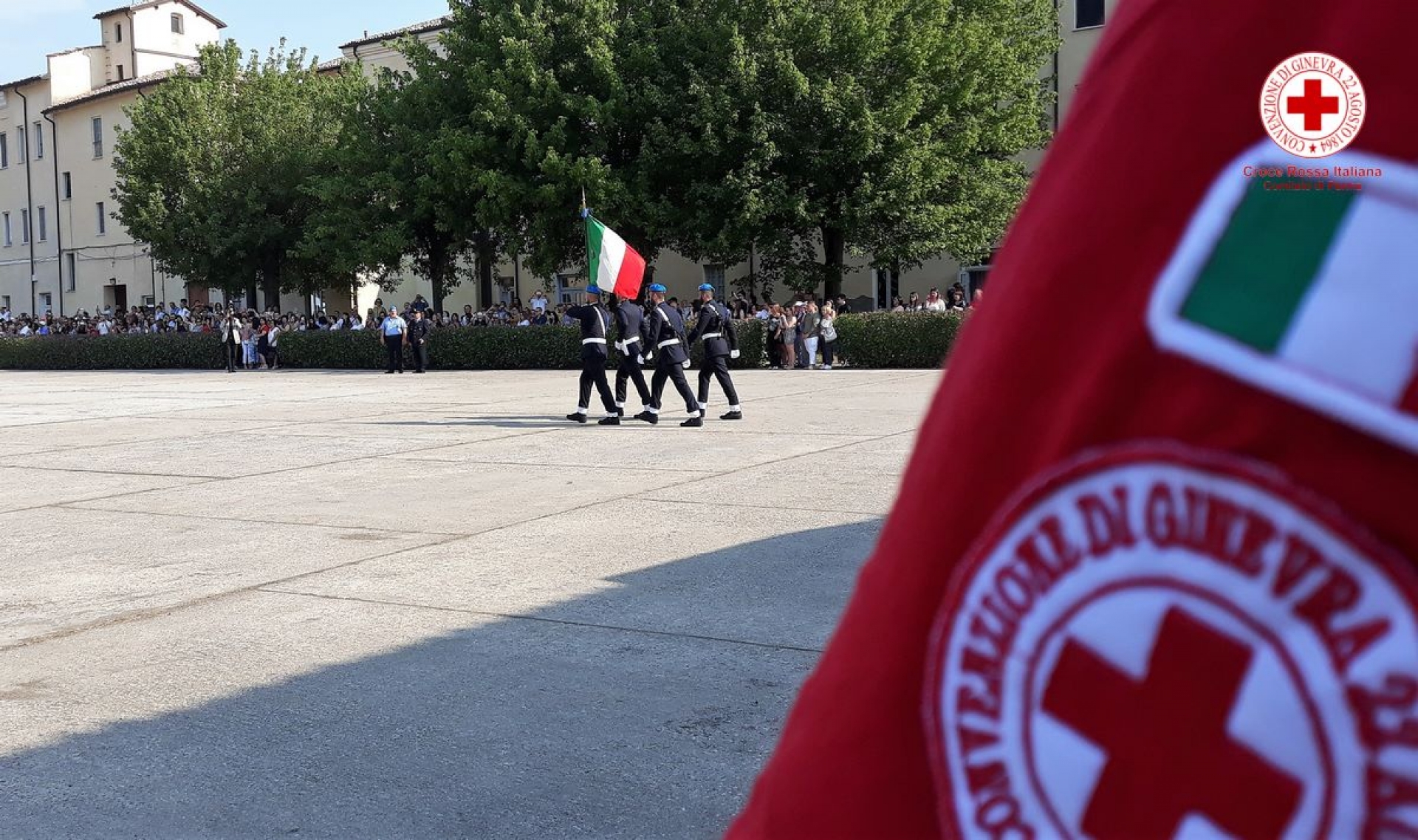 Croce Rossa Parma al 173&deg; giuramento della Polizia Penitenziaria