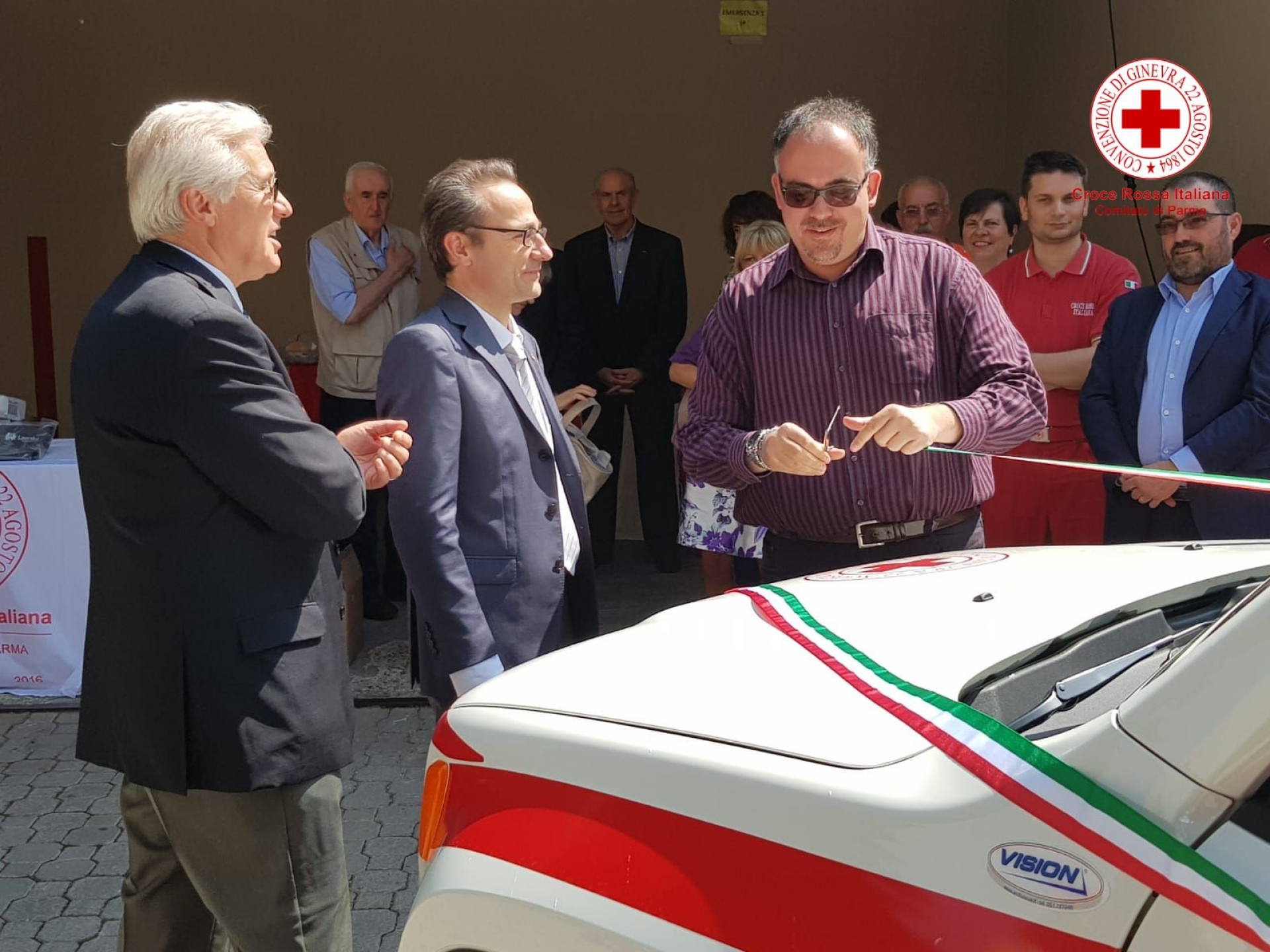 05/2018 - Inaugurazione Mezzo e Materiale Fondazione Cariparma