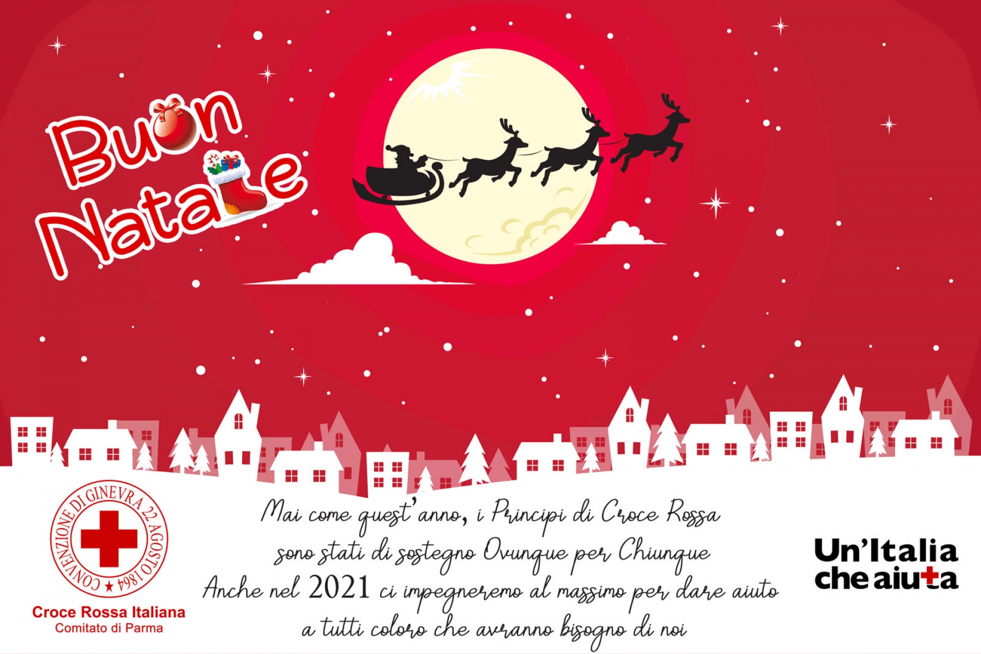 Natale 2020 - Il messaggio del Presidente CRI Parma Giuseppe Zammarchi